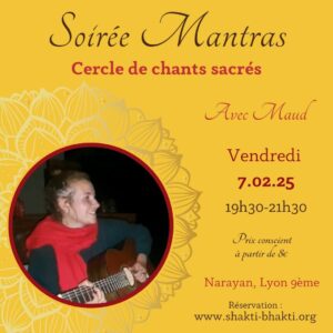 Soirée mantras et kirtan à Lyon